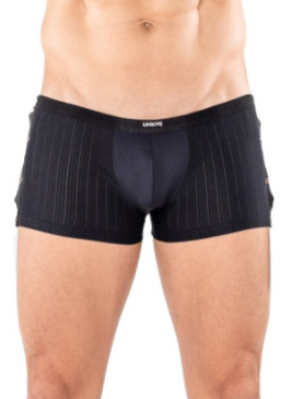 Boxer noir Jumbo Run - LM2202-67BLK